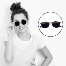 Pink UV Protected Round Sunglasses, classic Sunglasses for Men & Women, Lightweight