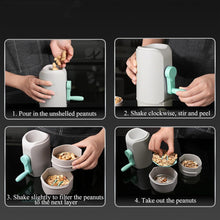 Manual Hand-Crank Peanut Sheller Machine