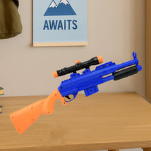 Big Plastic Toy Gun for Kids - 22 Inch Gun Toy for Kids Shooting Gun with 6 fence arrows Kids Toy Return Gift Item, Shot Air Gun For Diwali Gift, Birthday Gift (22Inch)