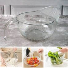 Household Transparent Plastic Bowl