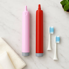 Battery-Operated Electric Toothbrush with Replaceable Head (Mix Color / 1 Pc)